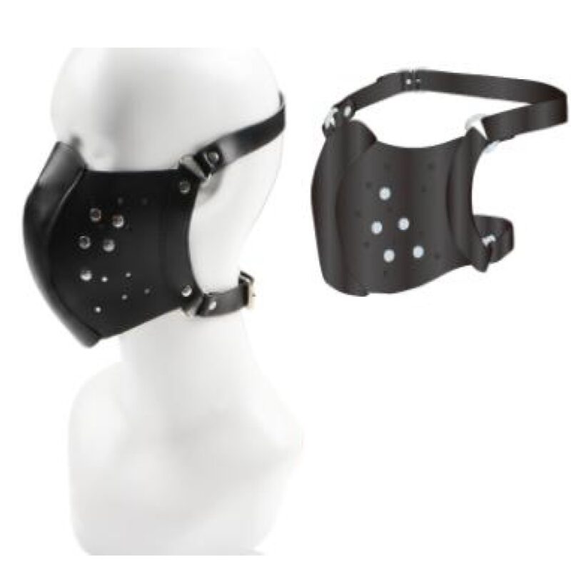 Légáteresztő vegan bőr maszk.