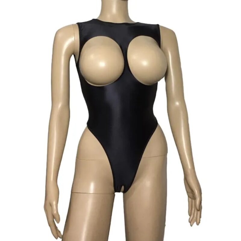 Charlotte vizes hatású kivágott body. Méret:S/M