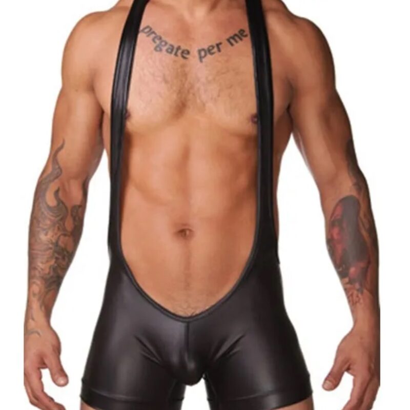 Aron latex hatású férfi ruha. Méret:L/XL