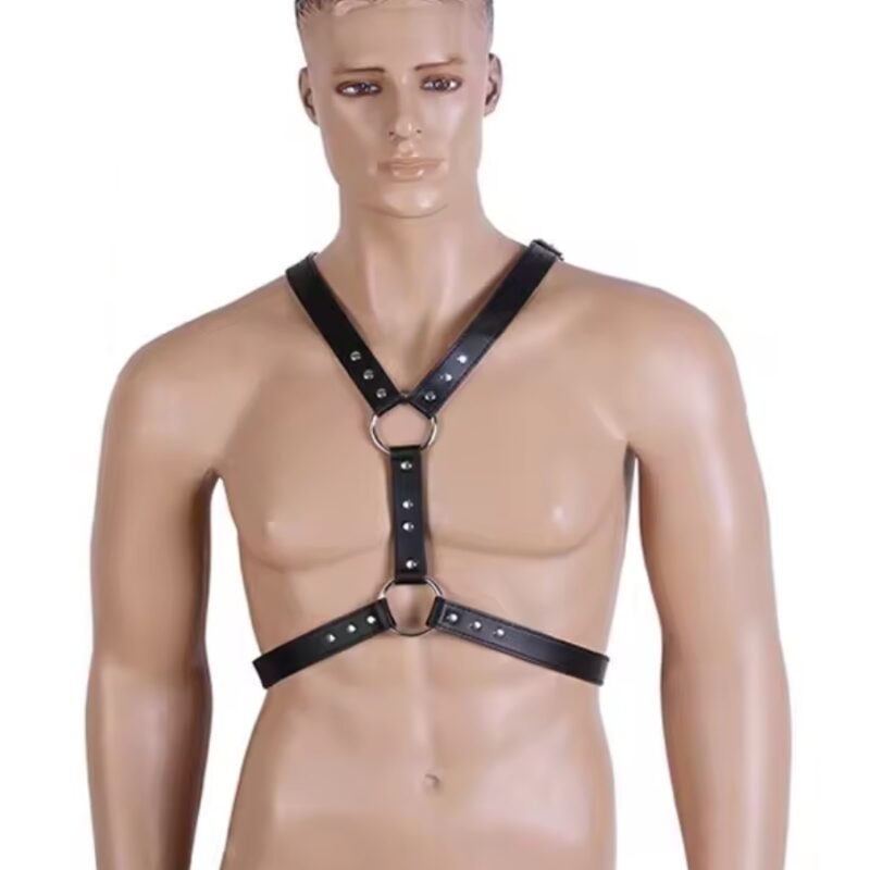 California vegán bőr mellvért-férfiakra.