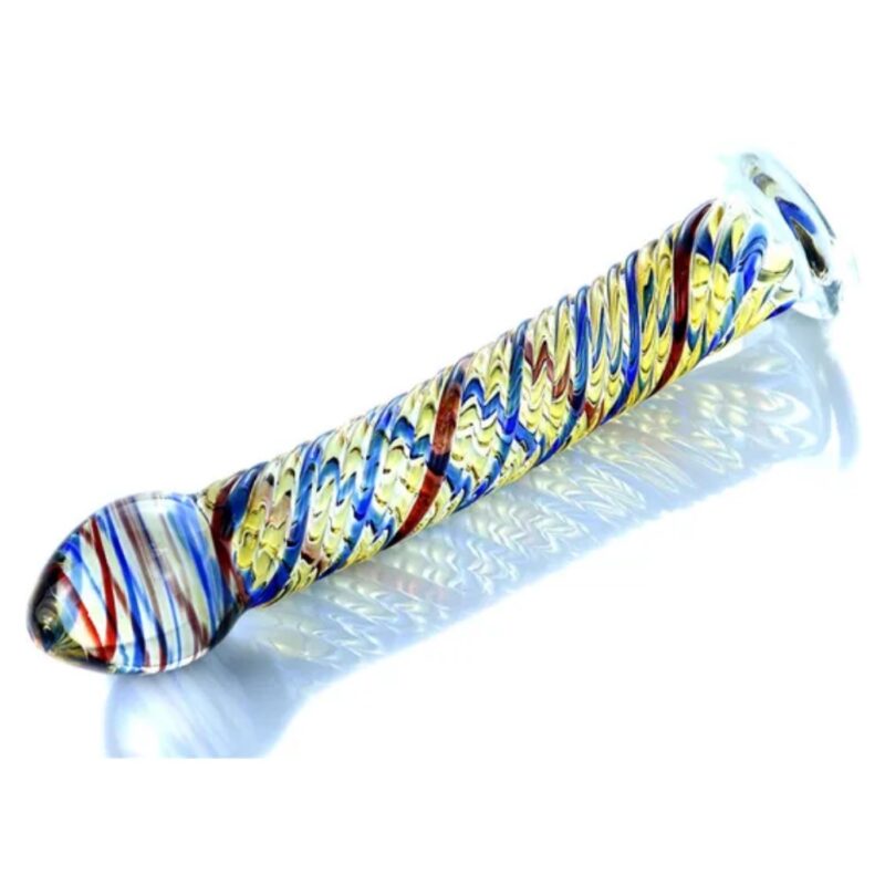 Mason színes üved dildó -19cm.