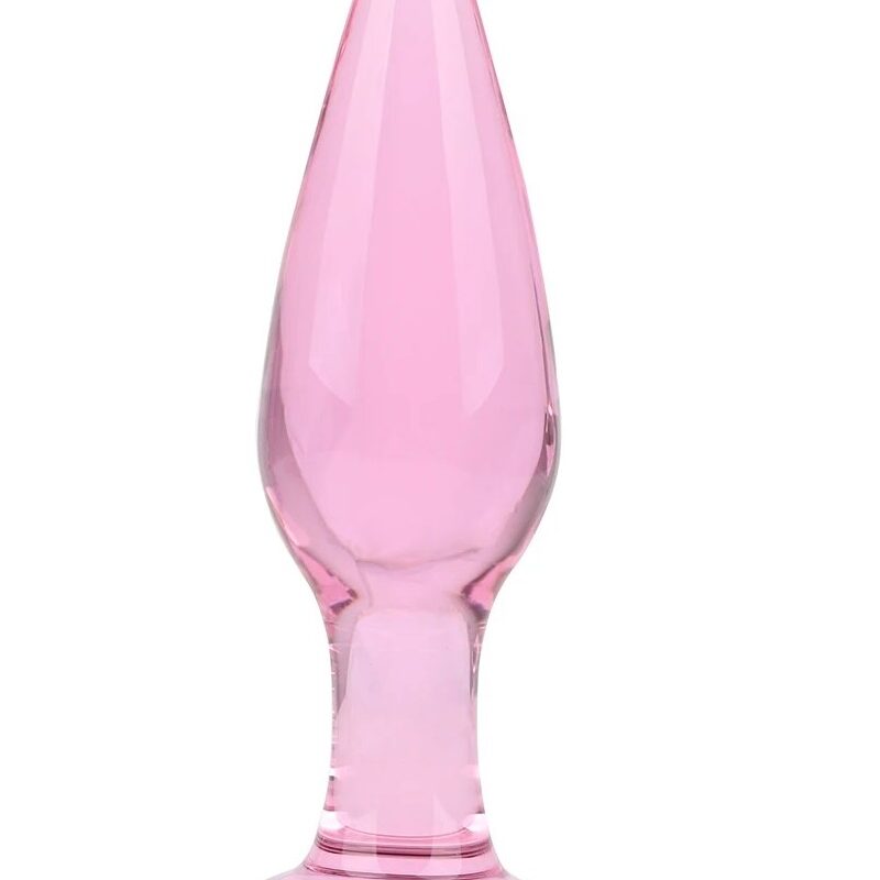 Weston pink anal plug üvegből.