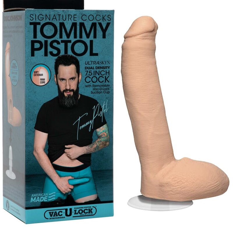 Tommy Pistol ultra realistic cock.