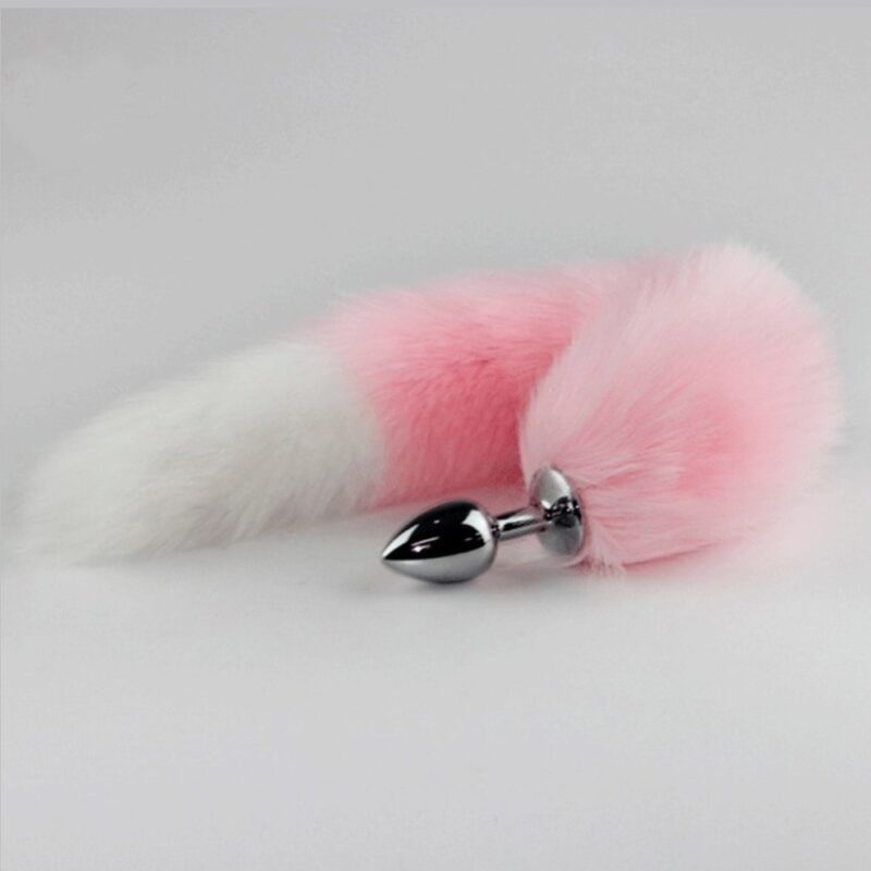 Fox plug -pink,fehér.