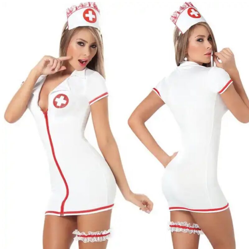 Lauren ápolonő jelmez szett. Méret:S/M