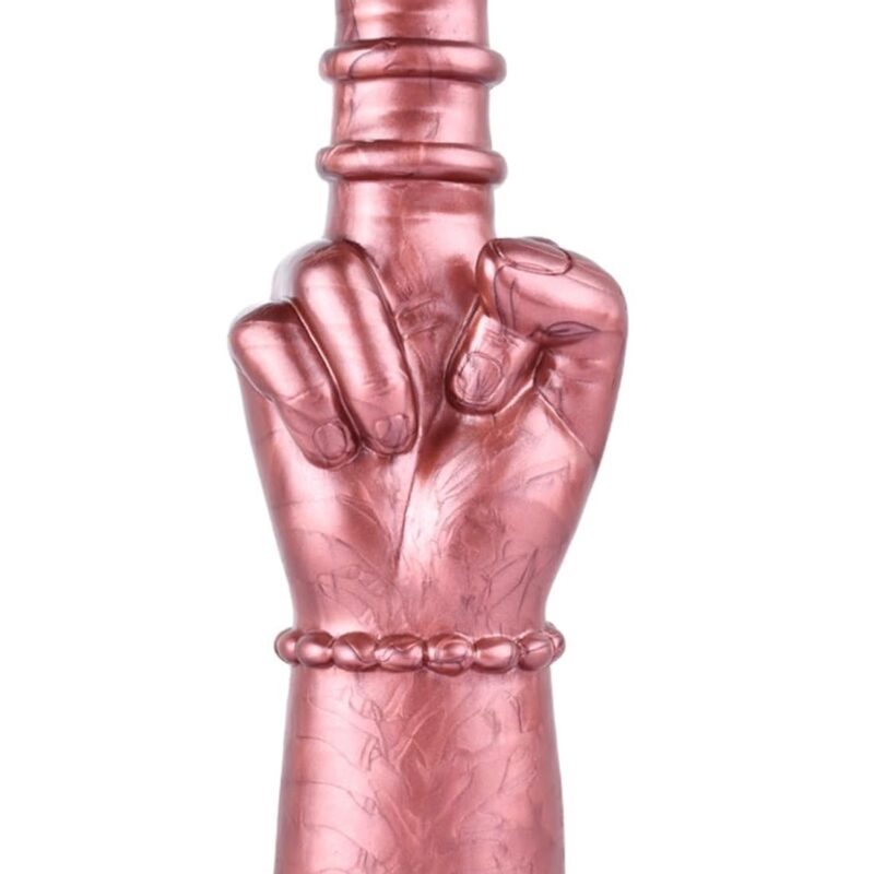 Bronse finger ,liquid silicone -21cm.