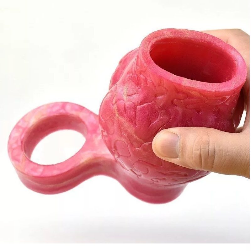 Monster herepántos szilikon péniszgyűrű.