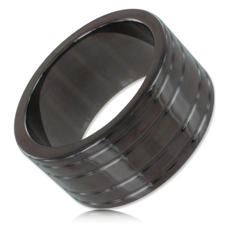 Extra széles acél péniszgyűrű átmérő:55mm