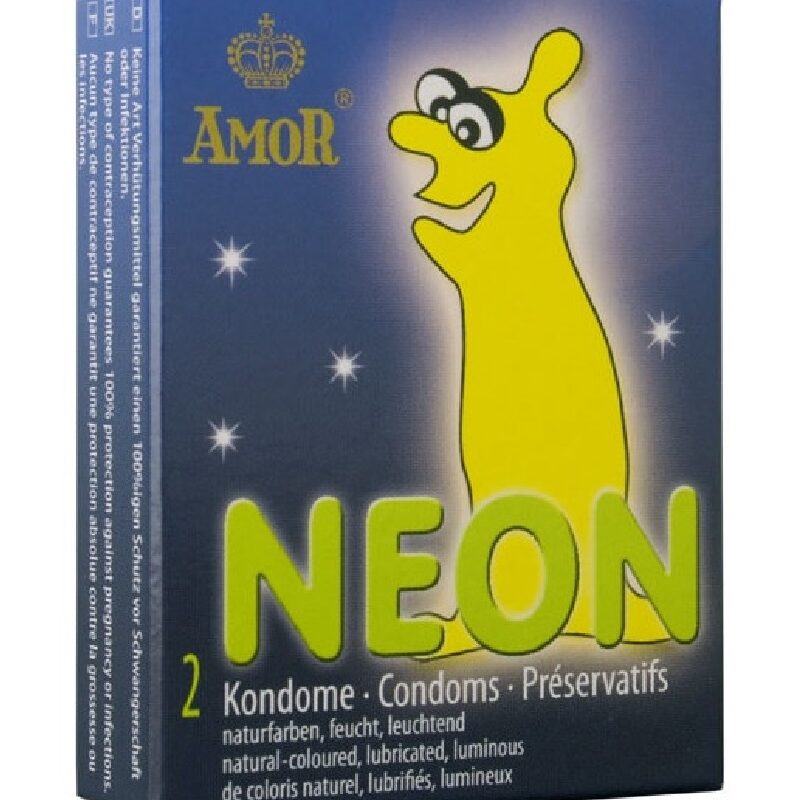 AMOR NEON condom. 6db