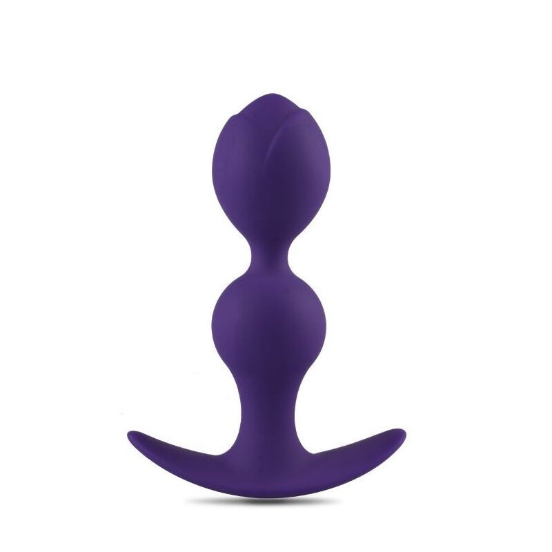 Lila anal plug.