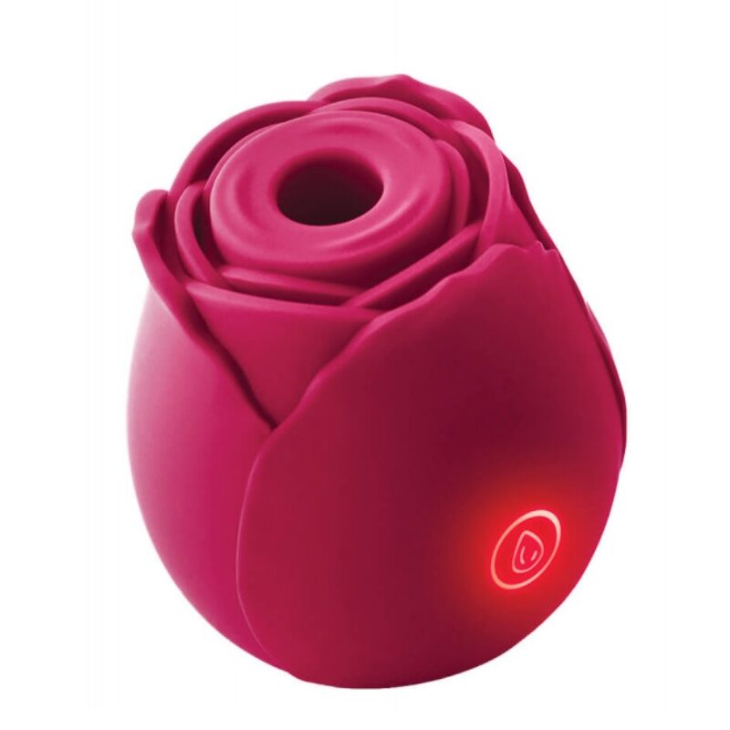 The Rose - akkus, léghullámos rózsa csikló vibrátor.
