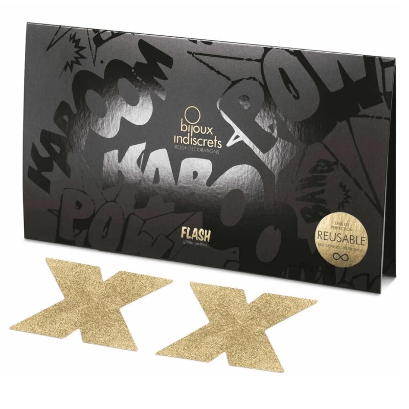 Flash Cross mellbimbódísz-Gold