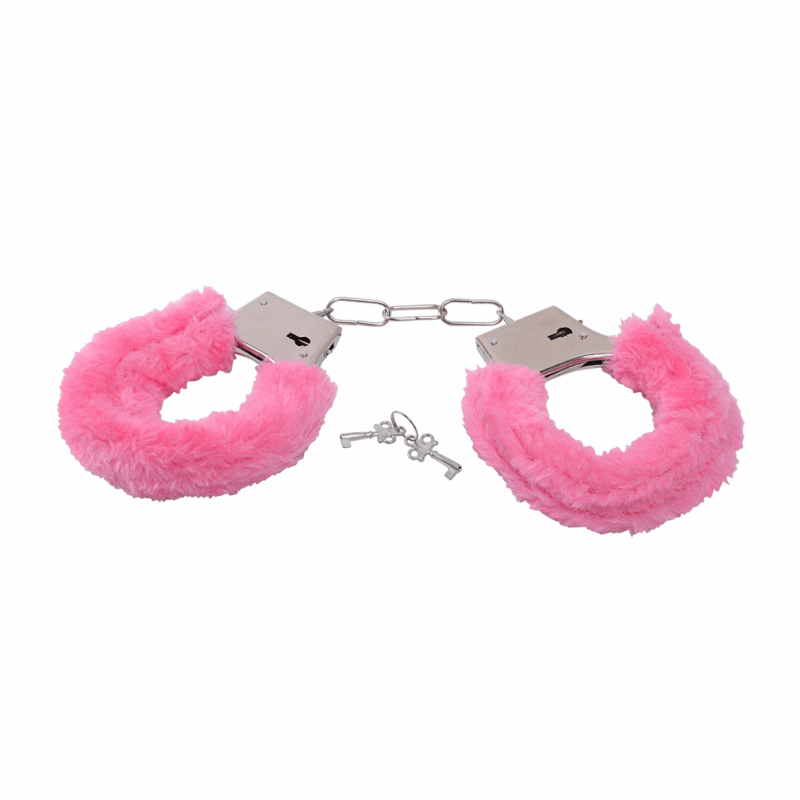 Basic Szerelem bilincs pink plüss borítással.