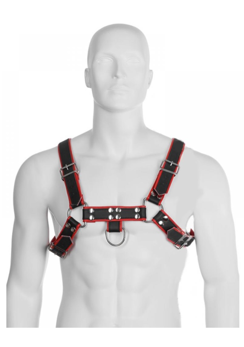 Chicago bőr mellvért férfiaknak.