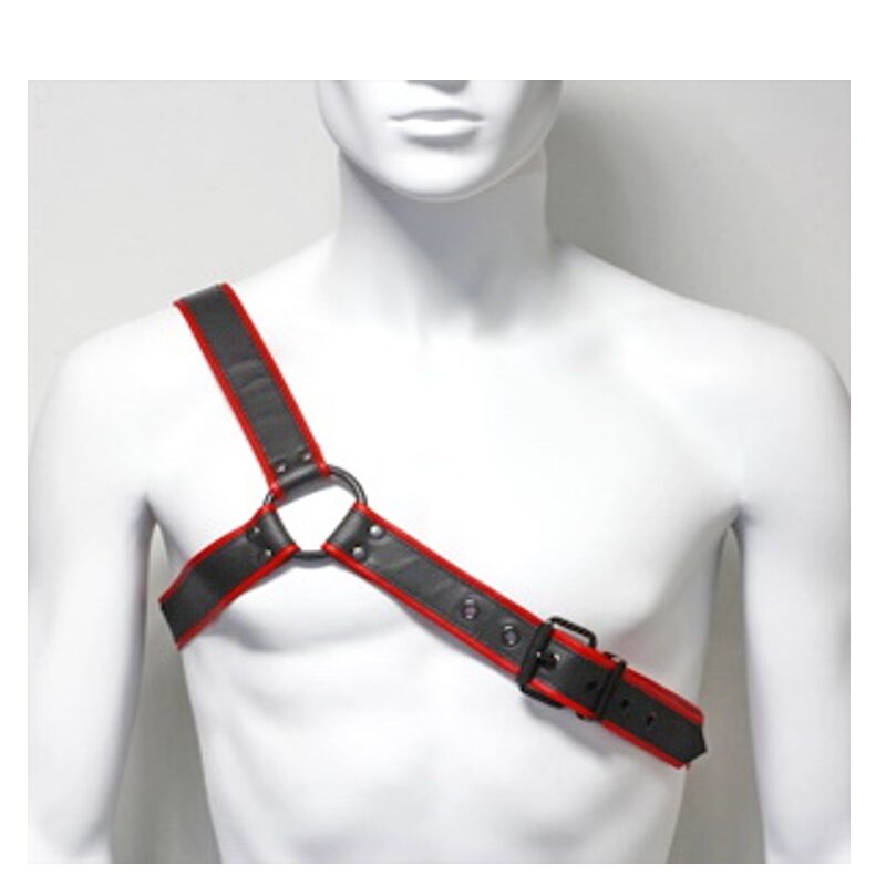 Gladiátor férfi bőr szíjruha.