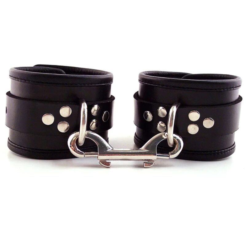 Chicago bőr kézbilincs. Szörmés belső
