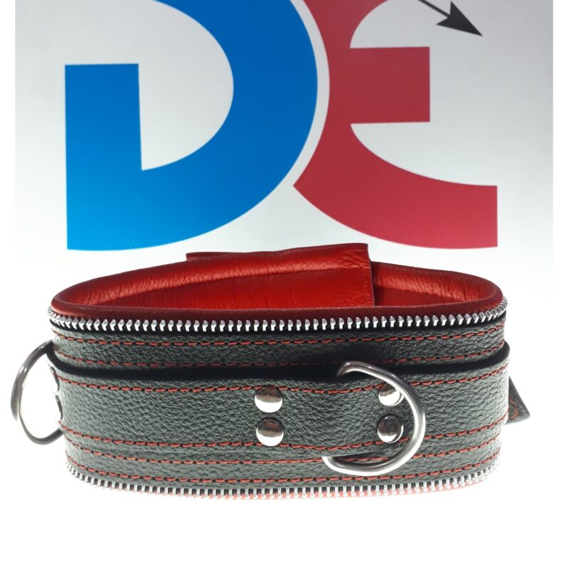 Bőr nyakörv -Barcelona.