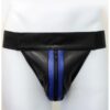 Leather jock-blue. Méret:L