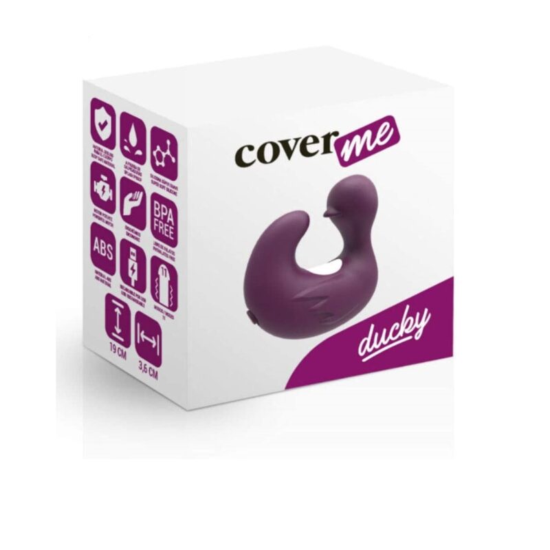 COVERME VIBRATOR DUCKY,accu,8func.