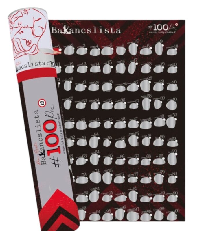 Bakancslista - 100 póz, amit ki kell próbálnod! társasjáték.
