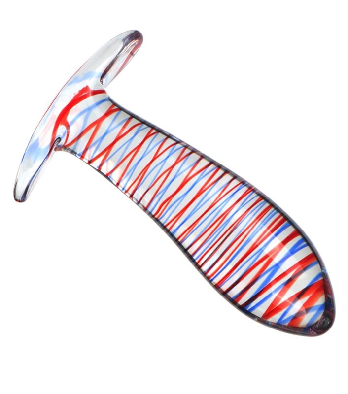 California üveg anal  plug -12cm.