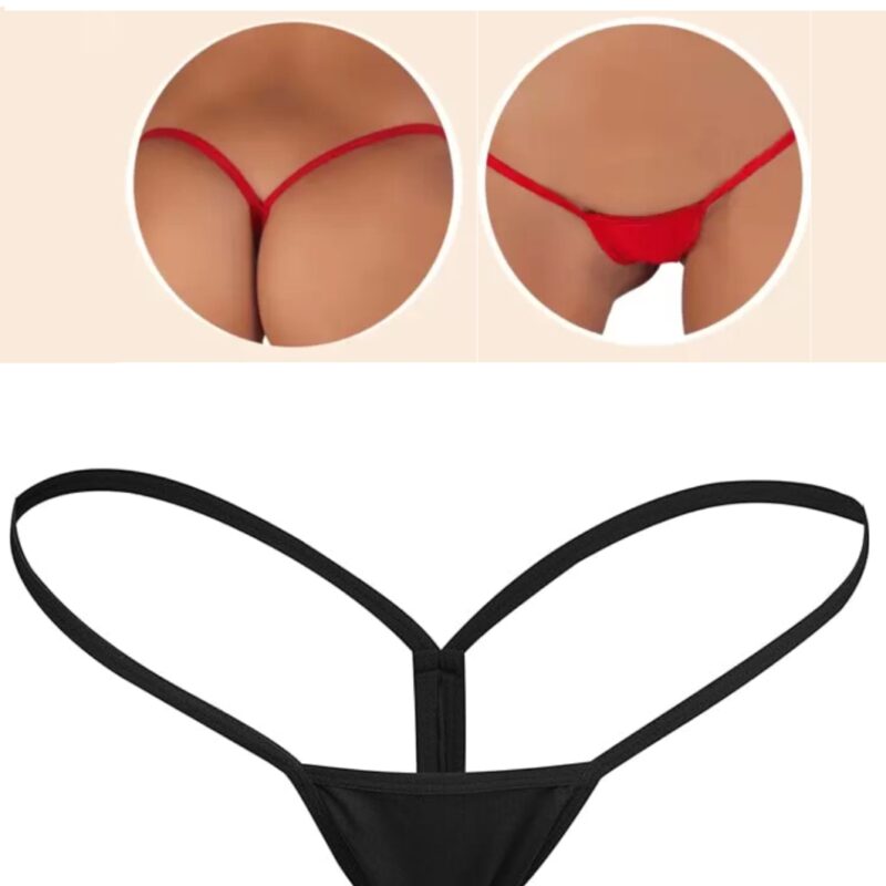 Chicago Y tanga Fekete,Méret:S-L