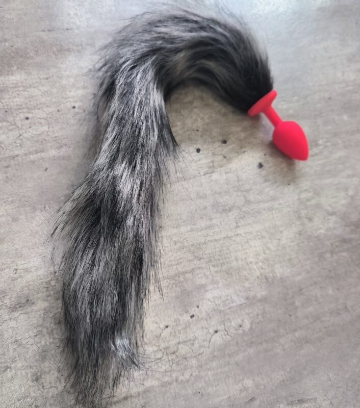 Fox szilikon plug -piros.