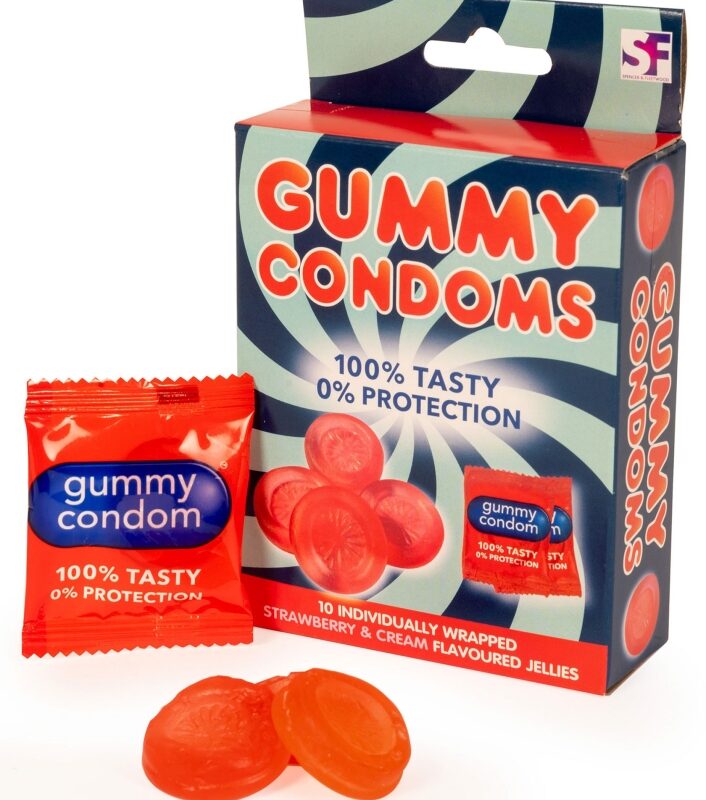Gumicukor condoms.