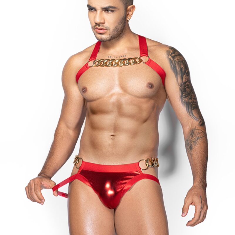 Jared piros férfi szett Méret:S/M