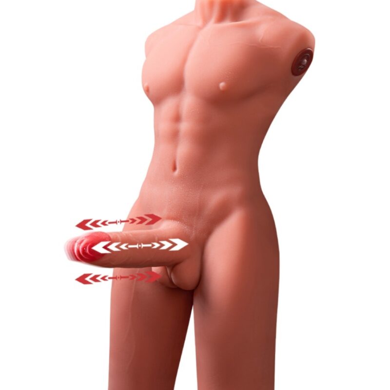 Jason Body Dildo Thrusting and vibrating,akkus