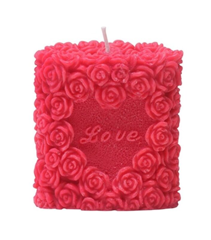 Love erotic gyertya. Piros