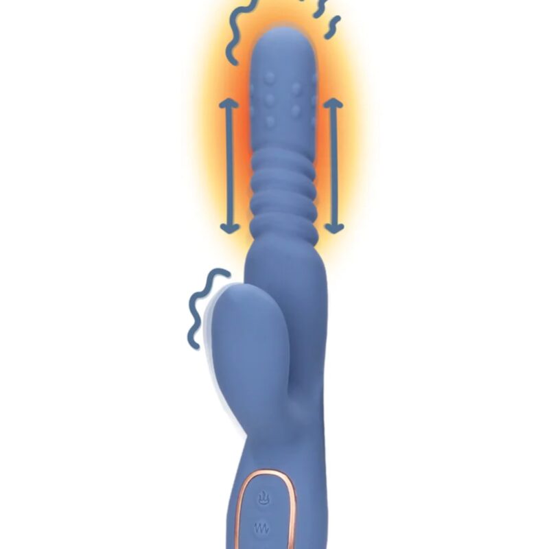 NOVA melegítős,forgó,le-fel,vibrátor -akkus
