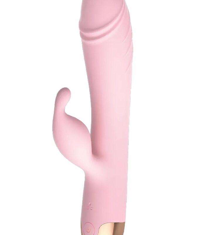 Pink rotáló szilikon vibri,akkus.