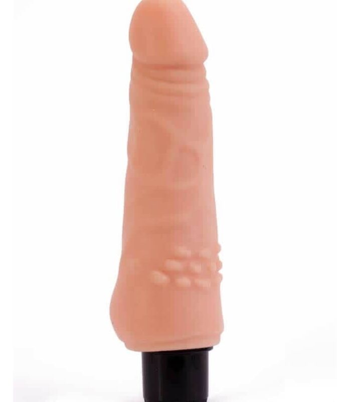 Real Feel Cyberskin Vibrator -19cm.