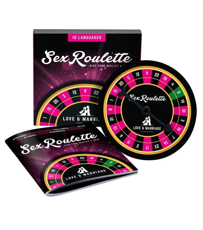 Sex Roulette Love & Married - szex társasjáték-10 nyelven.
