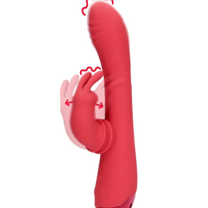 Swinging Rabbit G-Spot Vibrator,akkus