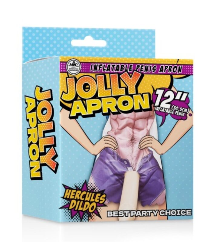 Vicces kötény felfújható pénisszel!