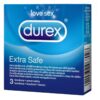Durex extra safe-enyhén vastagabb. 3 Db