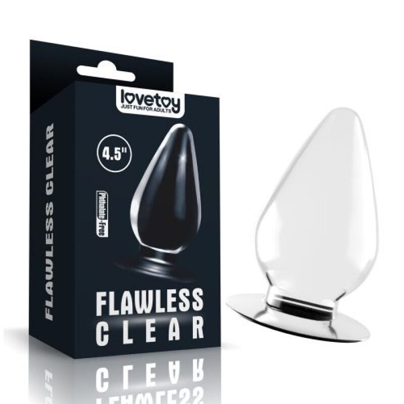 Flawless Clear Anal Plug.
