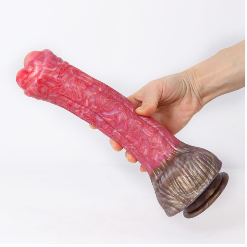 Vadállat nagy szilikon dildó-26cm.