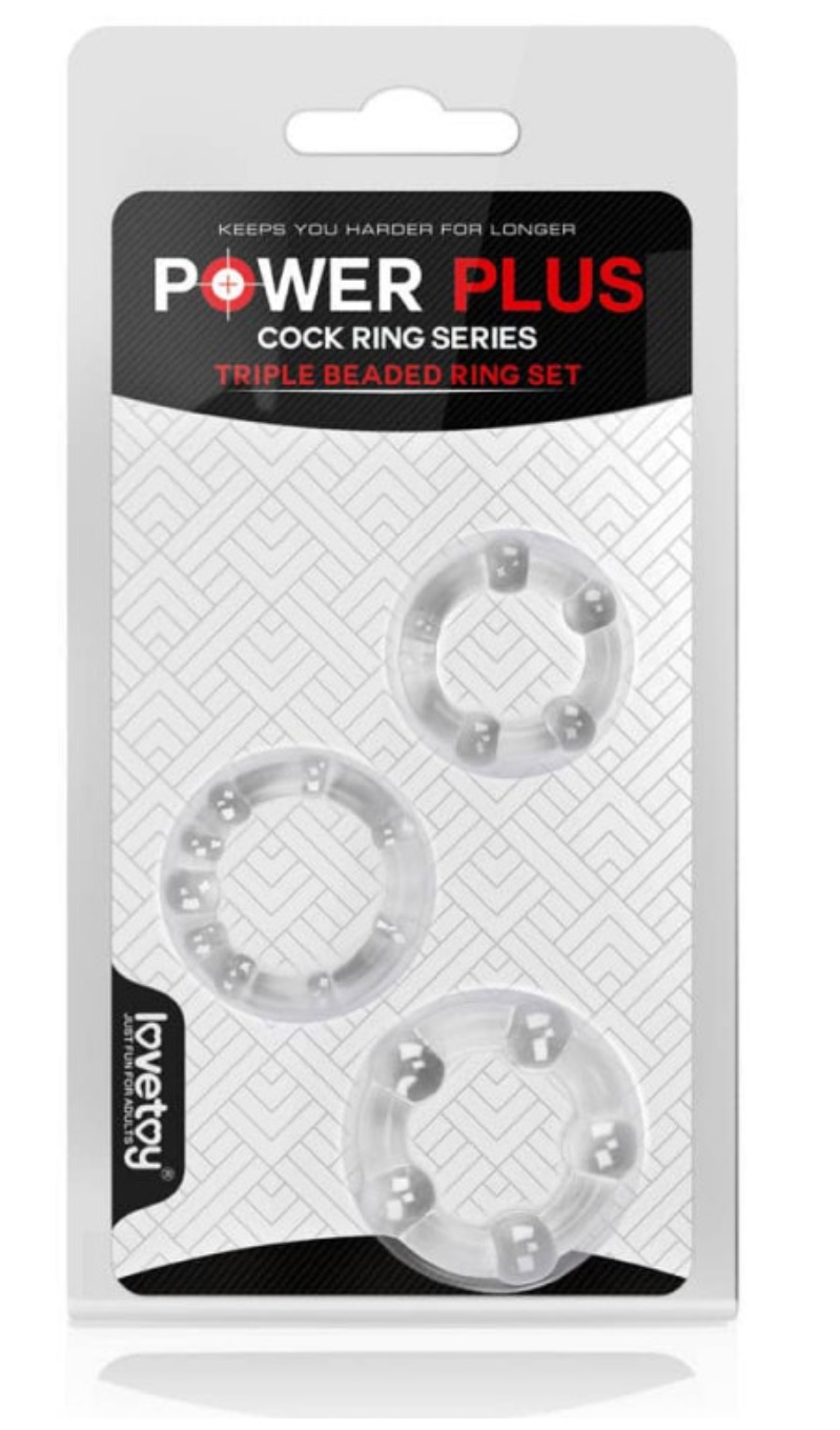 Stay Hard Cock Rings. átlátszó