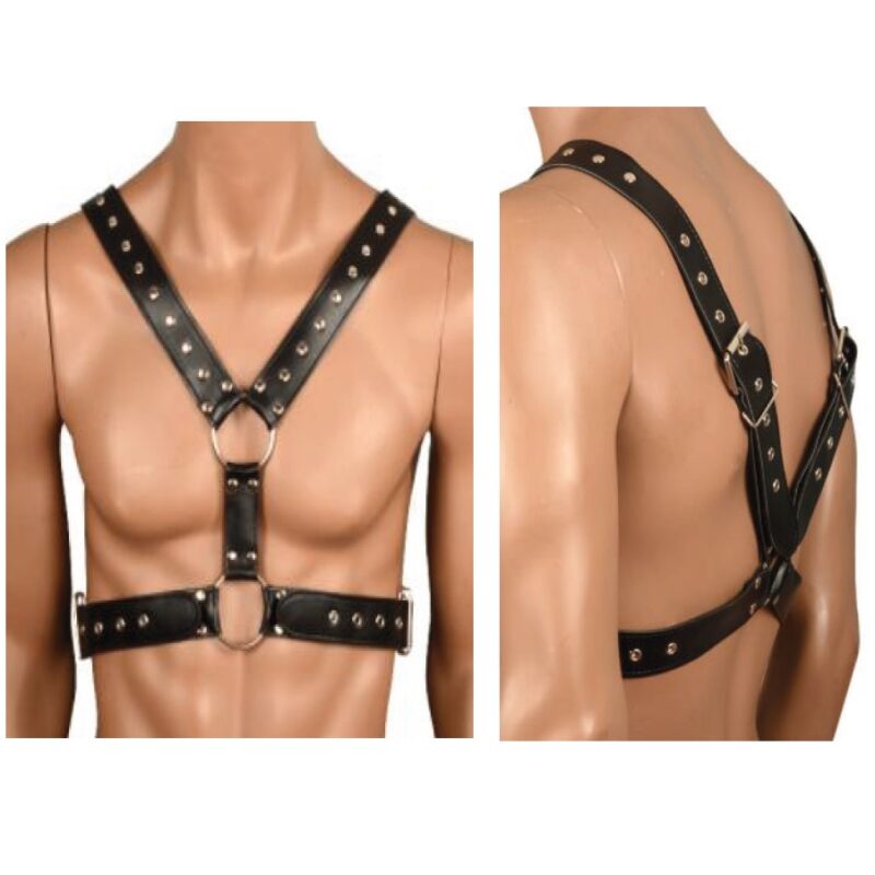 Vegán bőr mellvért-férfiakra.