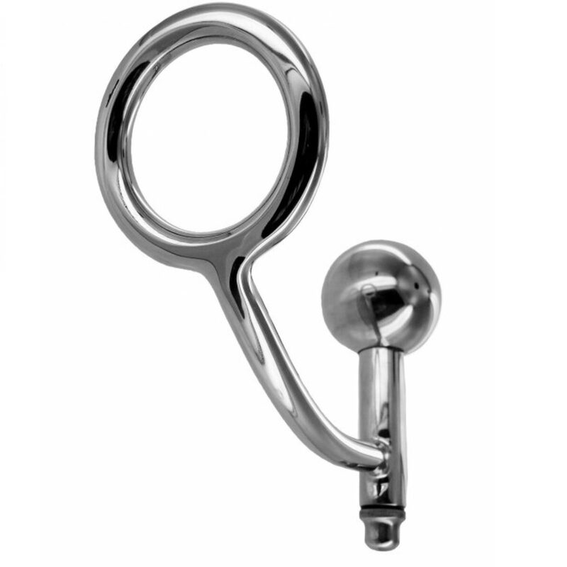 Péniszgyűrű vibro anál golyóval.