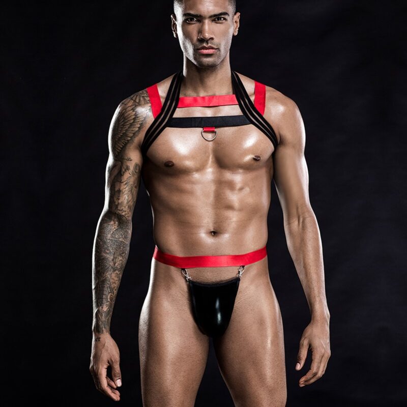 Chippendale gumis szett. Méret:M/L