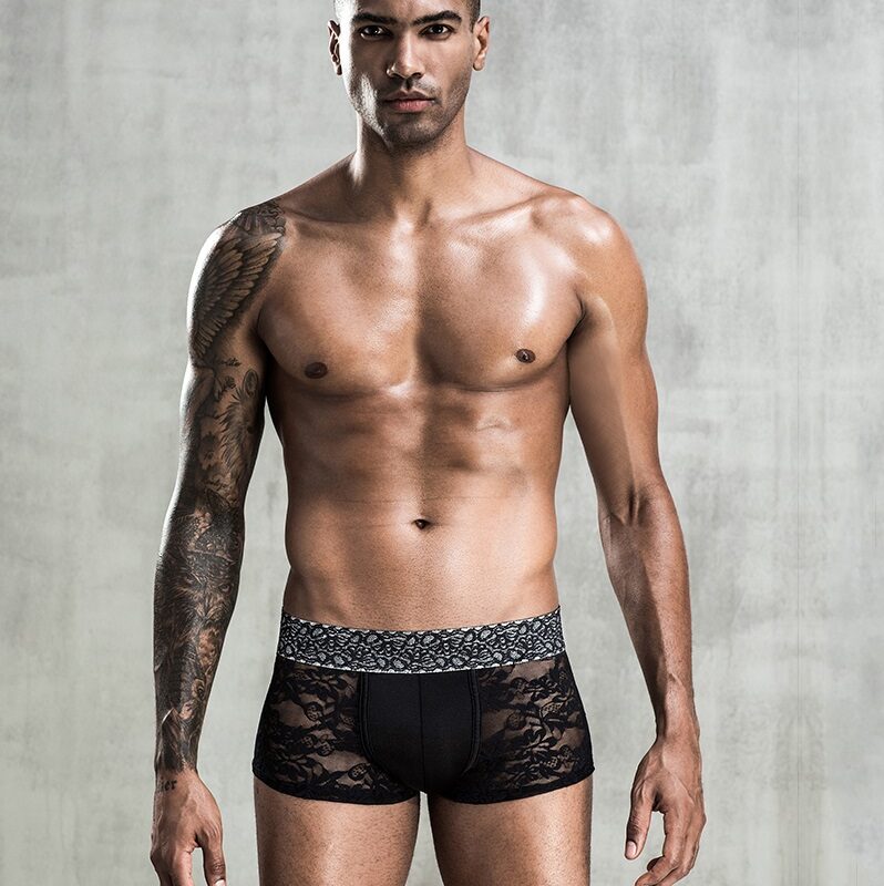 Nathan csipkés férfi boxer. Méret:S/M