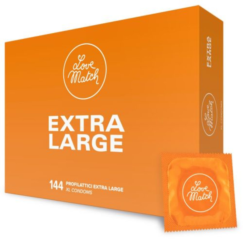 Love Match Extra Large condoms -144db.