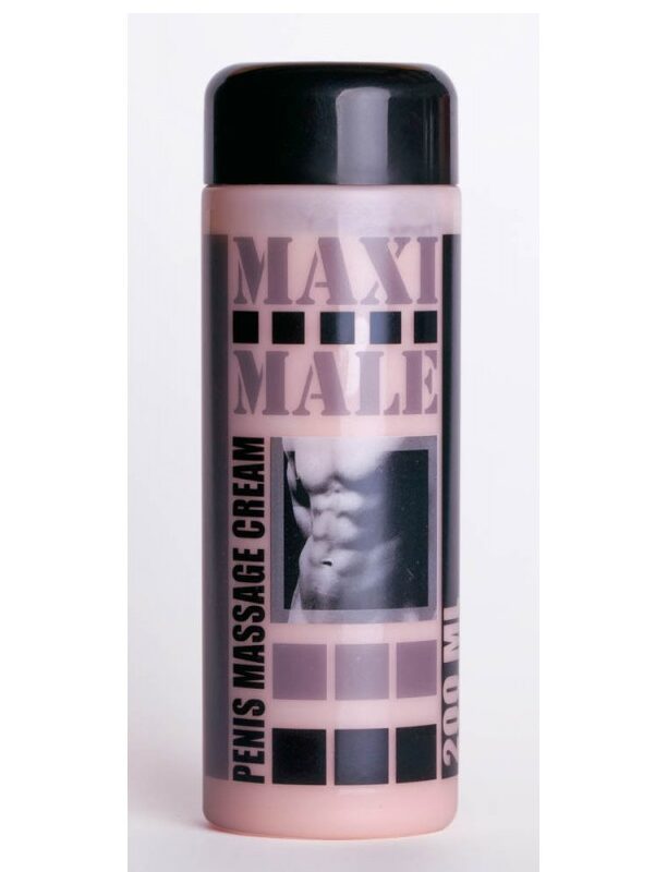 MAXI MALE péniszápoló,vérbőséget okozó krém-200ml.