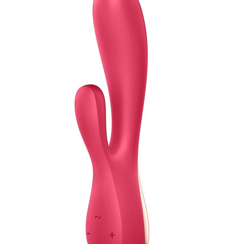 Satisfyer Mono Flex-okos, akkus vibrátor. Piros