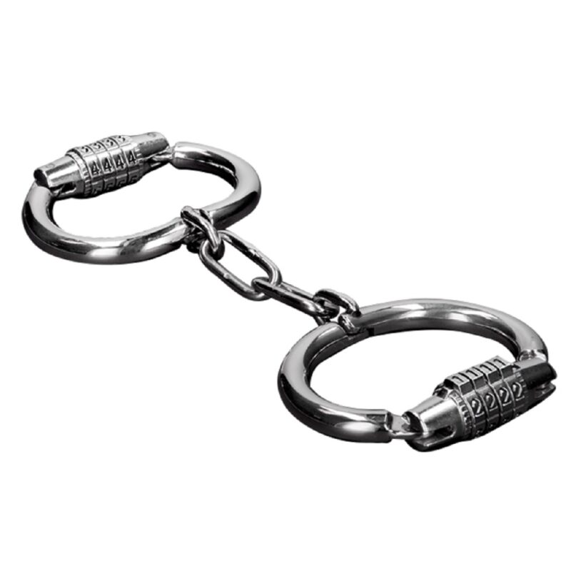 Számzáras acél kézbilincs.