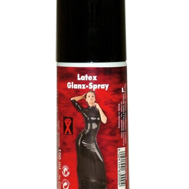 Latex fényesítő,ápoló spray. 100 ml